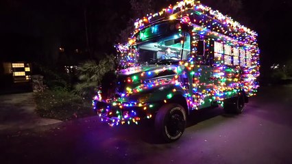 24-HOUR OVERNIGHT CHALLENGE IN THE CHRISTMAS COOL BUS!