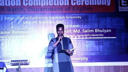 Ah! Satro Jobon kobita, Sarwar, 8th Batch, Jagannath University, Dhaka