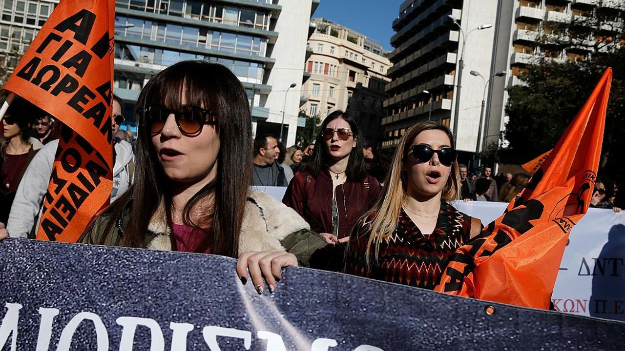 Verhasste Sparpolitik: Generalstreik in Griechenland