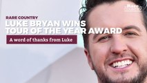 Luke Bryan Wins Tour of the Year | Rare Country Awards