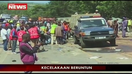 Tabrakan Maut di Kenya Tewaskan 13 Orang