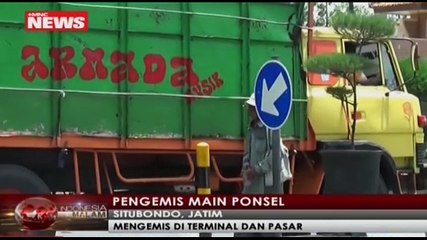 Pengemis Asyik Main Gadget Ini Banjir Cibiran dari Warganet