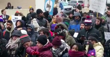 Net Neutrality Supporters Rally Outside FCC Offices