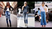 Denim pants are everywhere in Fashion Week - 2018 Fashionista
