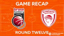 Highlights: Brose Bamberg - Olympiacos Piraeus