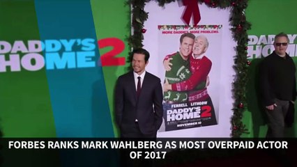 Forbes Ranks Mark Wahlberg as Most Overpaid Actor of 2017