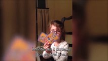 Cette petite fille n'est pas une bonne joueuse de poker... Impossible de cacher son jeu à papa