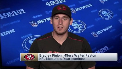 49ers punter Bradley Pinion: Jimmy Garoppolo 'makes my life easy'