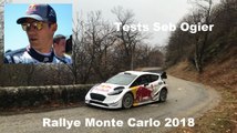 Rallye Monte Carlo 2018 Test Seb Ogier