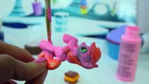 Custom Painting My Little Pony   Shopkins With Acrylic Paint - DIY Craft Video-CtQHzcuzbnw