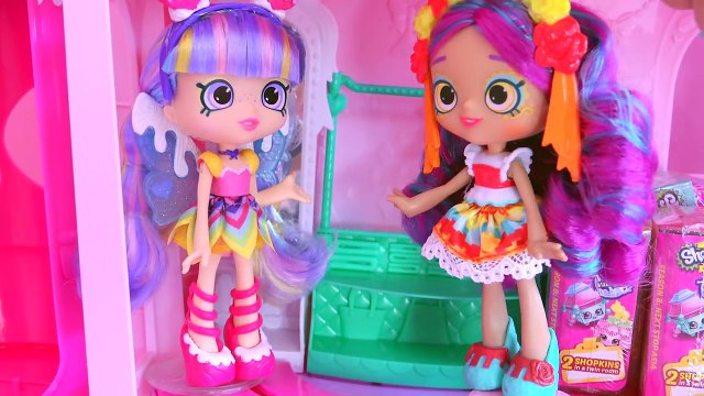 Giant Super Mall Shopkins Shoppies Doll Playset - Surprise Blind Bags - Toy Video-f9RYRJhDoyc