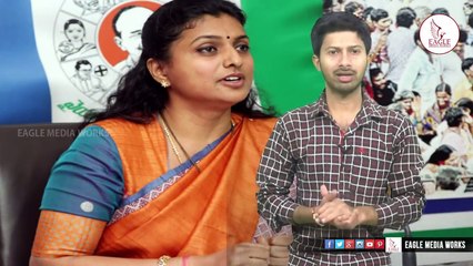 Mla Roja And Bandla Ganesh Uses Filthy Language in a TV Programme Debate on PK| 9 |Eagle Media Works