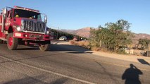 Procession Held for California Firefighter Killed Battling Thomas Fire
