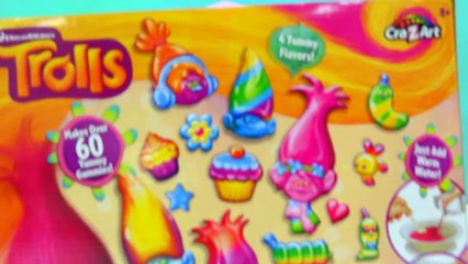 Sweet & Sour Yummy Gummies Colorful Rainbow Poppy and Branch Dreamworks Trolls-8PyPnkbPncY