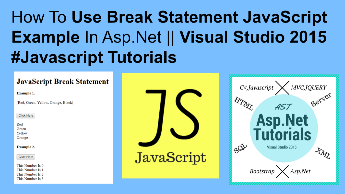 JavaScript Tutorials Series