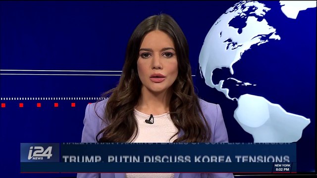 i24NEWS DESK | Trump, Putin discuss Korea tensions | Thursday, December 14th 2017