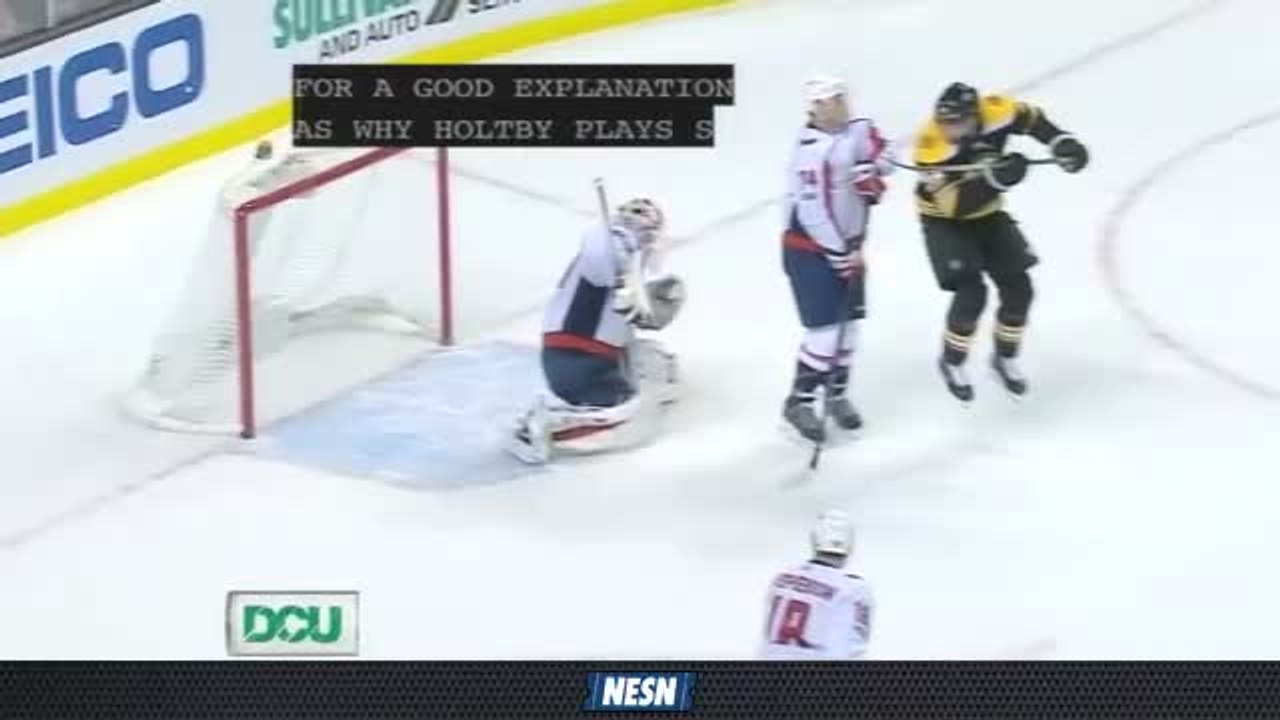 DCU Save Of The Day: Braden Holtby Continues Washington Capital's 11-0 Streak At TD Garden