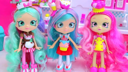 Chef Club Season 6 Shopkins Shoppies Doll Donatina with Exclusives   Playdoh Donuts-CmC7_xWWMPk