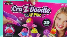 Does It Work Gel Light Up Art Pen Cra-Z-Doodle 3D Cupcake   Ice Cream Treats Maker-WS3bXhMjgJ4