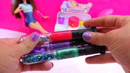 Dollar Tree Store Scented 3 in 1 Nail Polish Glitter Art Pens   Sticker Nails Tryout Video-_QH-pWlZ_AI