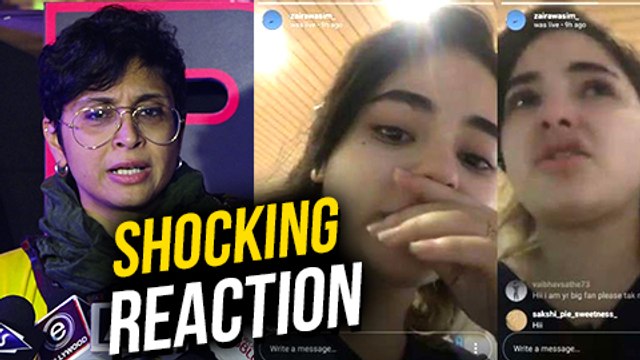 Kiran Rao BLAMES Zaira Wasim Over Molestation In Flight