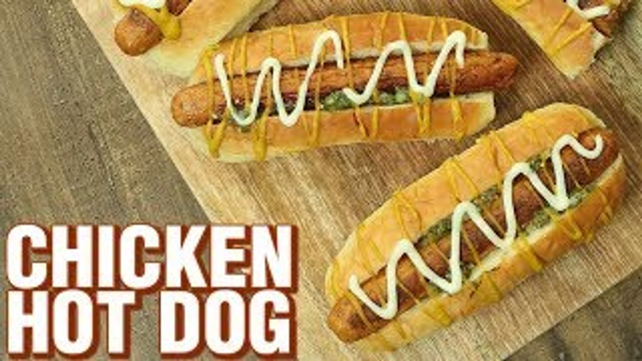 Chicken Hot Dog Recipe Chicken Recipe How To Make Chicken Hot Dog