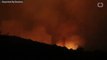 California Wildfires Battle Fierce Winds