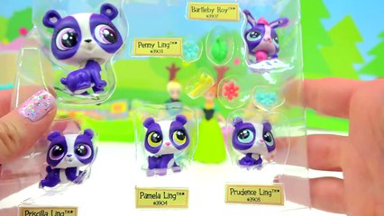 LPS Mom Babies Surprise Families Unboxing Playset - Littlest Pet Shop Toy  Video - Cookieswirlc 