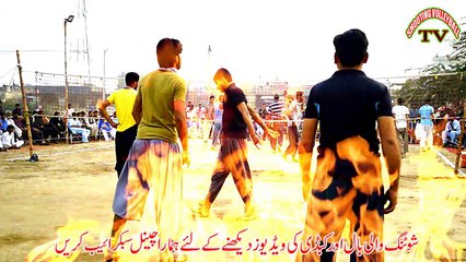 Shooting Volleyball Show Match 2017 Dolatpur Shani Chokhiya VS Sai Ahsan