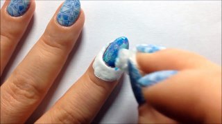 Geometric stamping nail art-y6KlsALySyw