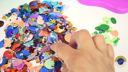 DISGUST GLITTER GLOBE ORBEEZ InsideOut Green Broccoli Gems Toys How-to Make-_06YtHzrjaM