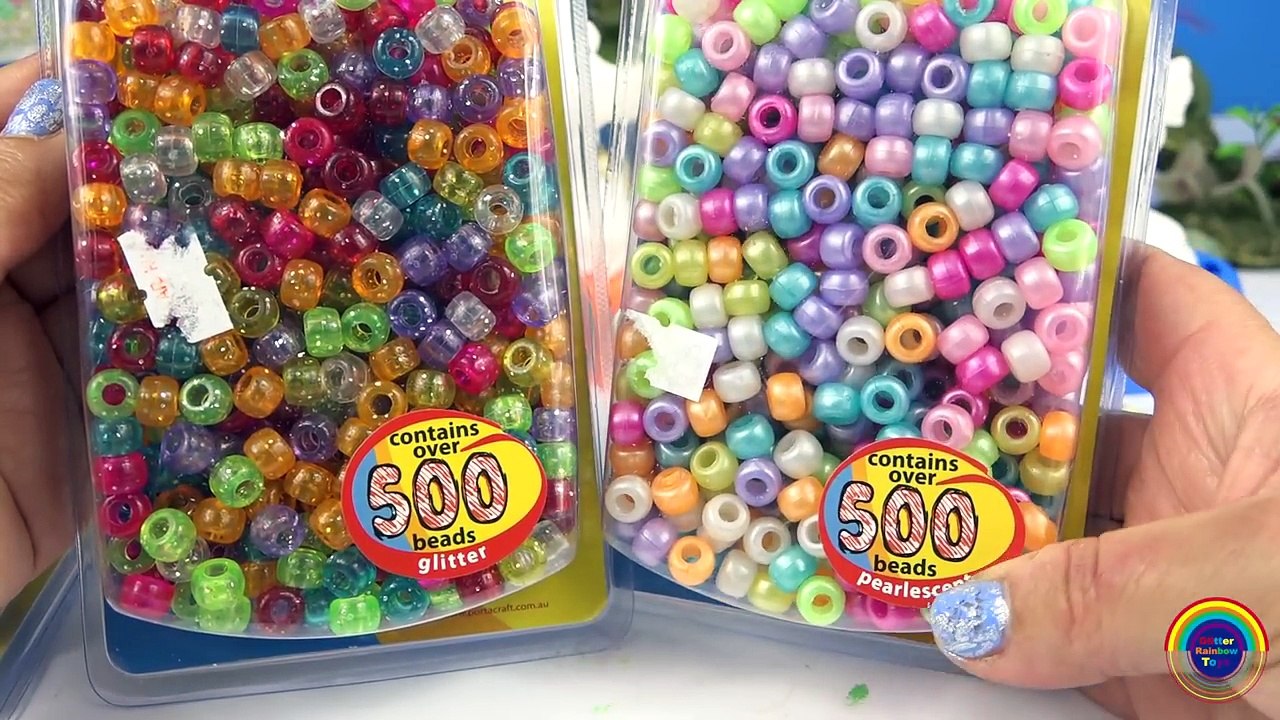 FINDING DORY NEMO GLITTER GLOBES 2 How to Paint Make Your Own Coral Colorful Beads Bright Happy-bOfQZF-s7WY