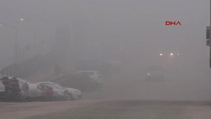 Ankara'da Yoğun Sis Etkili Oldu