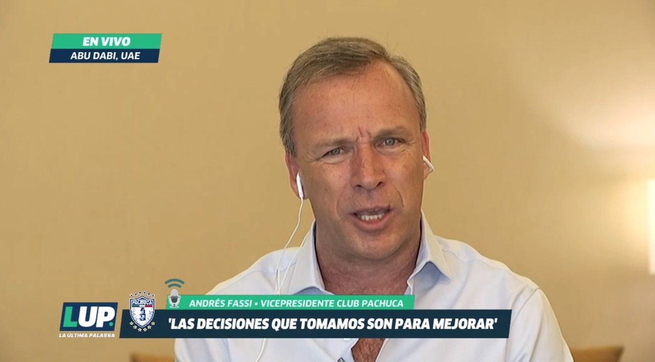 Andres Fassi en EXCLUSIVA