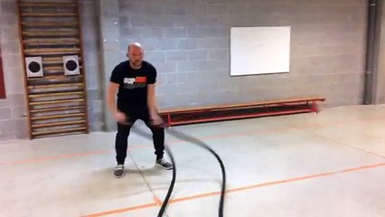 Le rope training, c'est nouveau à Verviers !