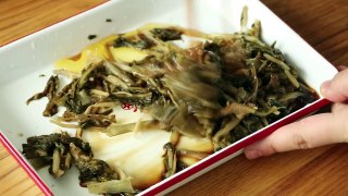 Making dried radish greens steamed rice(korean food) _EJ recipe-NOUHj92QPI0
