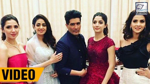Sridevi Parties With Pak Actresses Mahira Khan, Mawra Hocane & Saba Qamar