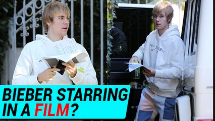Justin Bieber Acting In A Film? Attends Acting Class in Hollywood | Good Night JB!