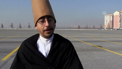 Engeline rağmen sema tutkusundan vazgeçmedi - KONYA