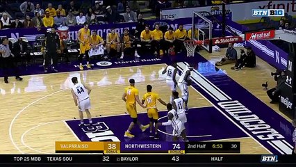 NCAA Basketball. Northwestern Wildcats - Valparaiso Crusaders 14.12.17 (Part 2)