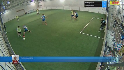 Faute de Antonio  - Melting Potes Vs Groupe Vinet - 14/12/17 19:00 - LIGUE 4 - Poitiers Game Parc