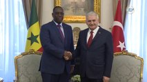 Başbakan Yıldırım, Senegal Cumhurbaşkanı'nı Kabul Etti