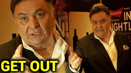 Rishi Kapoor INSULTS Journalists at Raj Kapoor Book Launch
