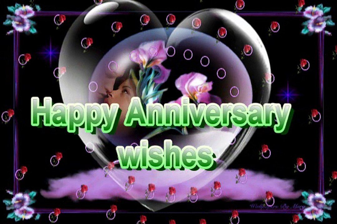 Happy Anniversary Greetings 3D Video , Wedding Anniversary Animation Video