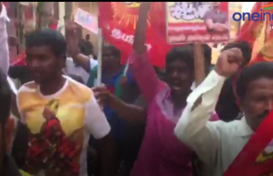 அனல் பறக்கும் பிரச்சாரம் ஆர் கே நகரில் சீமான் ஓ...