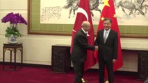 Başbakan Yardımcısı Şimşek, Çin Başbakan Yardımcısı Vang ile Bir Araya Geldi