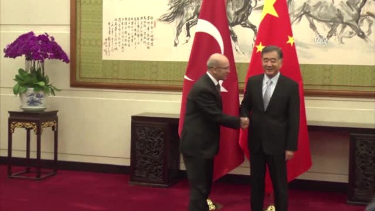 Başbakan Yardımcısı Şimşek, Çin Başbakan Yardımcısı Vang ile Bir Araya Geldi