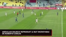 Football : 19 ans après, Abdullah Balikuv reproduit l’incroyable but de Roberto Carlos (Vidéo)
