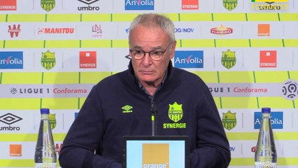 Claudio Ranieri avant FCN-SCO