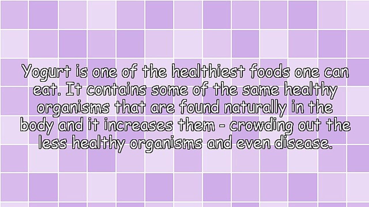 The Benefits of Yogurt for Healthy Weight, Bones and Immunity